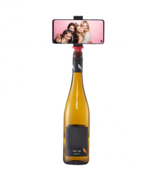 Handyhalterung für Flaschen "Bottle Pod Fun", für Smartphones 5,8 - 8,5 cm